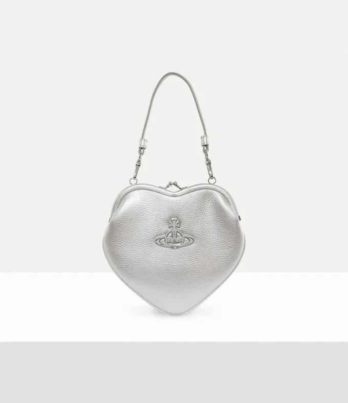 Belle Heart Frame Purse