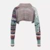 Broken Fair Isle Cropped Top Broken Fair Isle Cropped Top