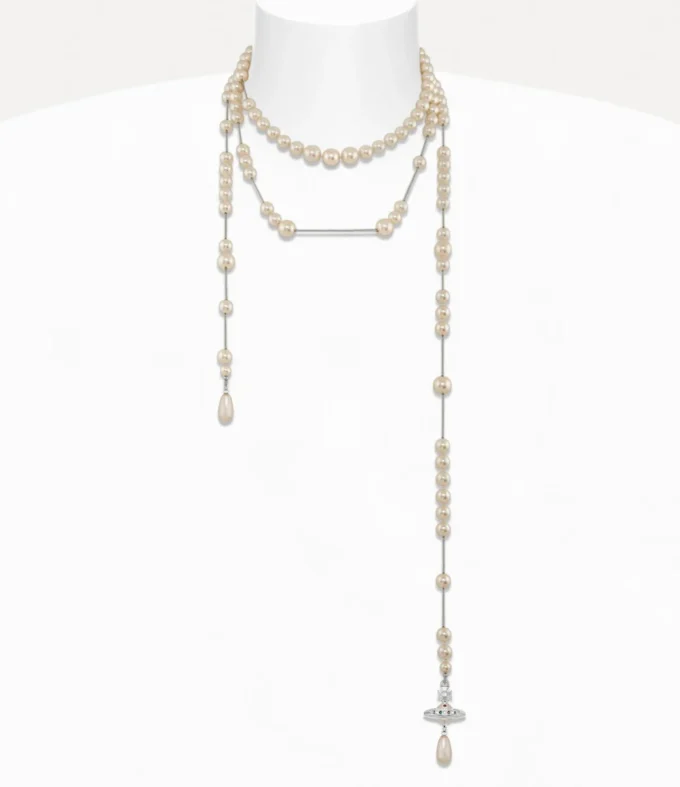 Broken Pearl Necklace Broken Pearl Necklace