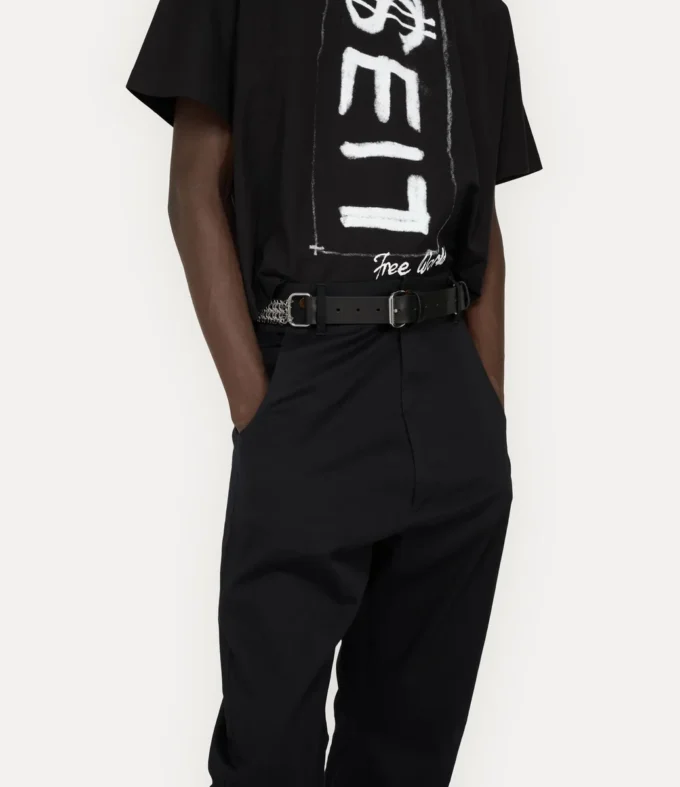 Chain Leather Belt