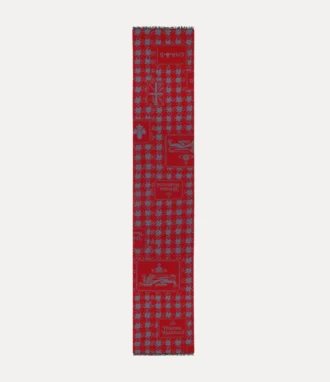 Dogtooth Badge Scarf Dogtooth Badge Scarf