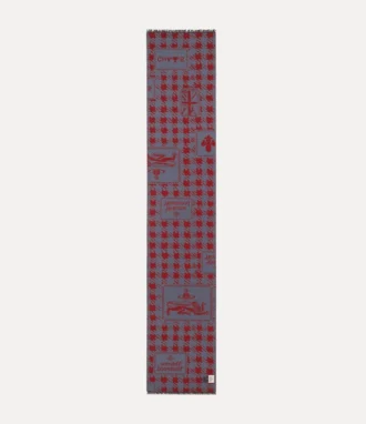 Dogtooth Badge Scarf Dogtooth Badge Scarf