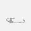 Grace Bas Relief Open Bangle Grace Bas Relief Open Bangle