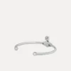 Grace Bas Relief Open Bangle Grace Bas Relief Open Bangle