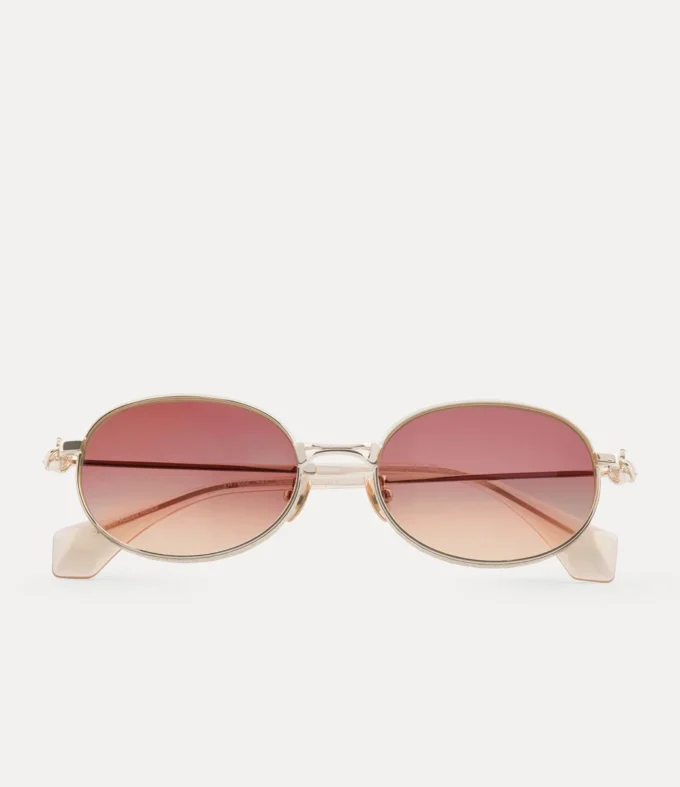 Hardware Orb Oval Sunglasses Hardware Orb Oval Sunglasses