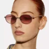 Hardware Orb Oval Sunglasses Hardware Orb Oval Sunglasses