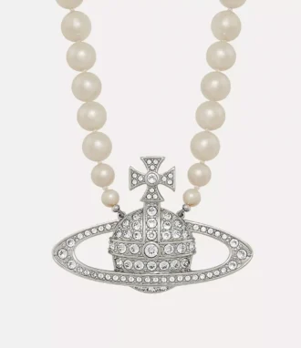 Man. Bas Relief Pearl Necklace Man. Bas Relief Pearl Necklace