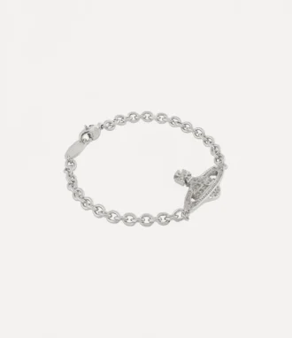 Man. Mini Bas Relief Chain Bracelet Man. Mini Bas Relief Chain Bracelet