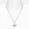 Man. Mini Bas Relief Orb Pendant Necklace