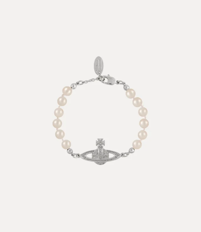 Mini Bas Relief Pearl Bracelet Mini Bas Relief Pearl Bracelet