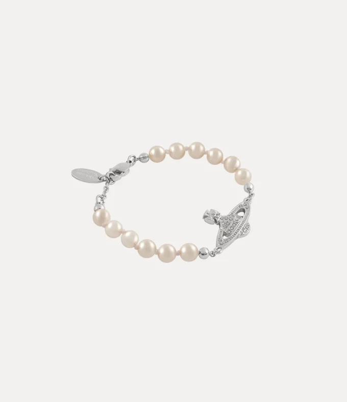 Mini Bas Relief Pearl Bracelet Mini Bas Relief Pearl Bracelet