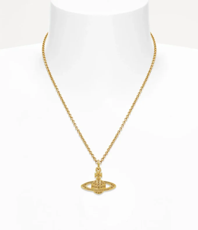 Mini Bas Relief Pendant Necklace Mini Bas Relief Pendant Necklace