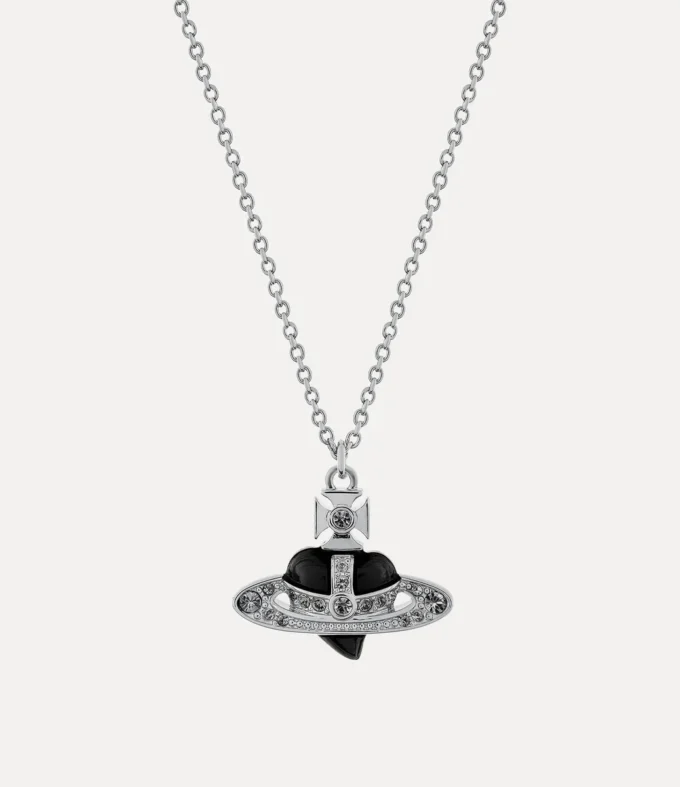 New Diamante Heart Pendant Necklace New Diamante Heart Pendant Necklace